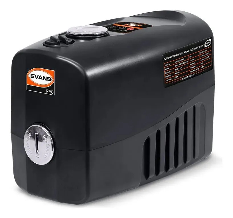 Bomba Inteligente Centrifuga Y Presurizadora Evans 1/4hp 35m