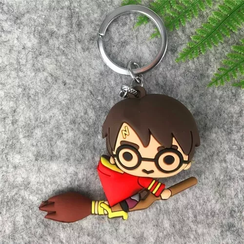 Llavero funko pop con diseño de harry potter con escoba voladora / 149495