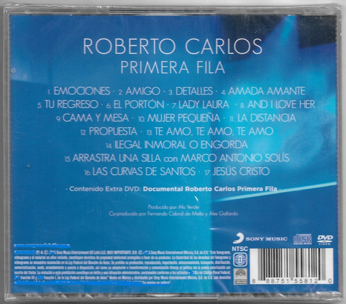 Roberto Carlos Primera Fila | Cd Música