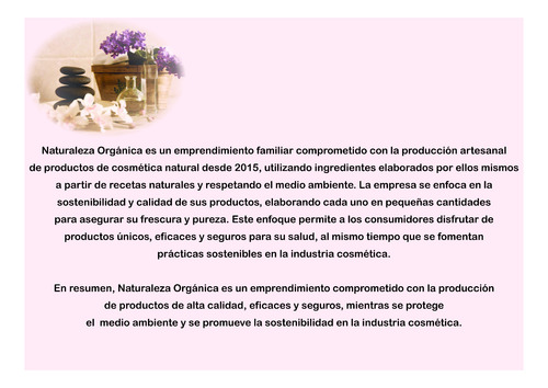 Acondicionador Sólido Naturaleza Orgánica 110 Ml Vegano 100g