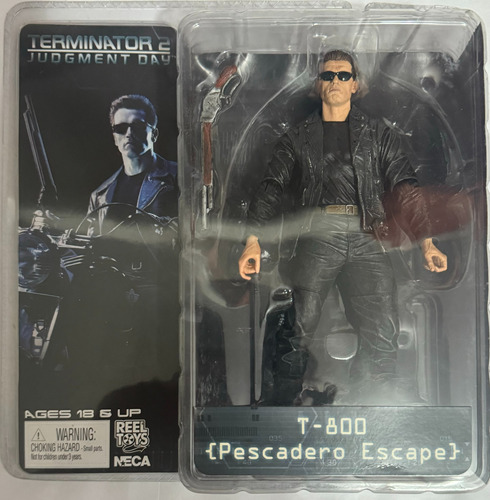 Neca Terminator 2 Jud. Day T-800 (pescadero Escape) Original