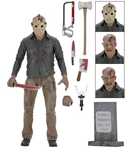 Neca - Viernes 13 - Ultimate Parte 4 Jason 7  Figura De Acci