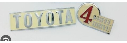 Emblema Fj40   Toyota  4drive