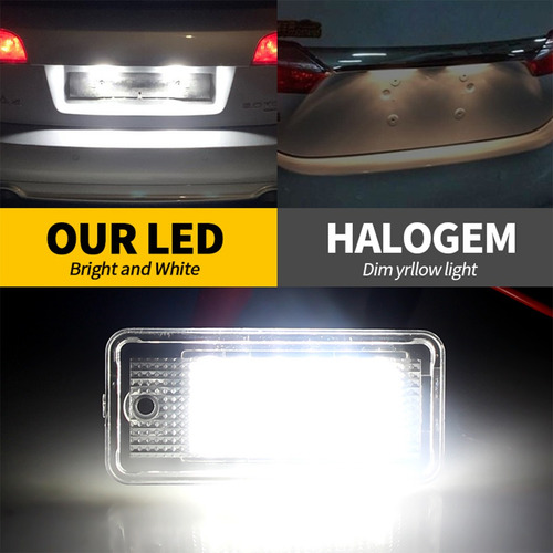 Luz De Matrícula Para Audi A3 S3 A4 A6 S6 A5 Rs4 4fq7 A8