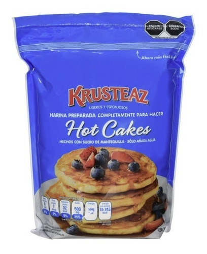 Imagen 2 de 4 de Krusteaz Harina Para Hot Cakes Waffles Ligeros Y Esponjosos