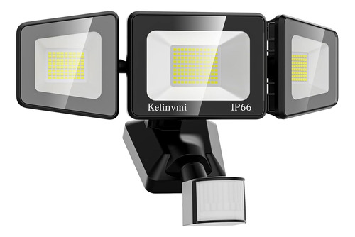 Kelinvmi Luz Exterior Con Sensor De Movimiento De 120 W, Ref