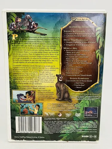 El Libro De La Selva 2 Edición Especial Dvd | MercadoLibre