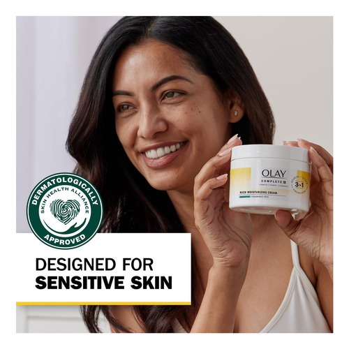 Olay Crema Hidratante Olay Complete+ Sin Fragancia 3 En 1