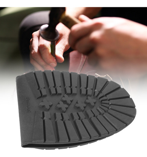 Heel Soles Boots Shoes Anti Slip Front Rubber Mute Shoes