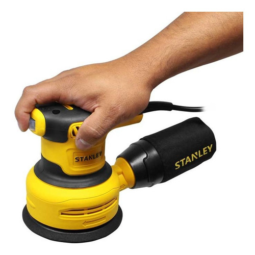 Imagen 5 de 8 de Lijadora Roto Orbital 125mm 5 PuLG 300w Stanley Ss30-ar