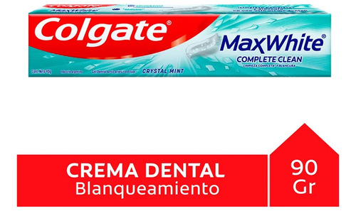Colgate Max White Complete Clean X 90g (bulto X 24u)