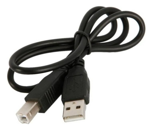 Cable Impresora Usb 2.0 A-b 1.8 Mts Mx7 Negro