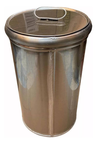 Bote Nevero 20 Litros Acero Inoxidable Gris