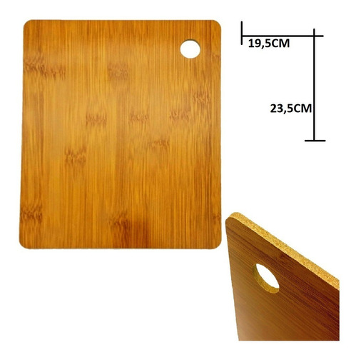 Imagen 3 de 3 de Tabla Para Picada Fina De Madera