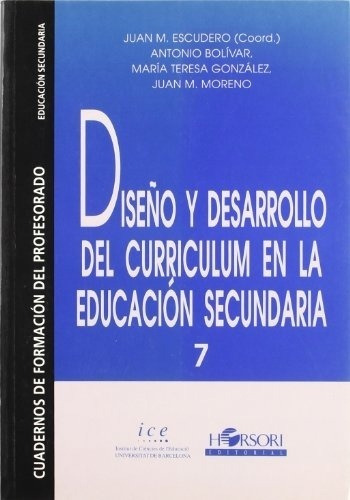 Diseño Y Desarrollo Del Curriculum Educ.secunda - Laura Escu