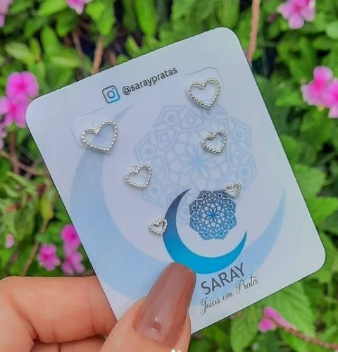 Kit Tag Personalizada P/ Brinco Anel Colar P/ Bijuteria Joia