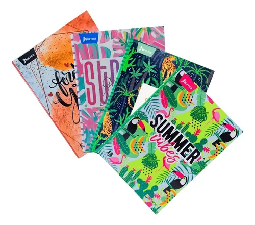 Cuaderno Cosido 100 Hojas X-presarte Pasta Dura Norma X 5