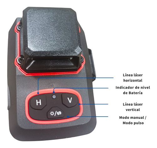Nivel Laser 16 Líneas + Trípode Rankor Rlg16001-rat65001