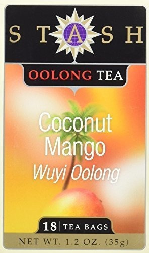Stash Tea - Té Oolong De Coco Y Mango (18 Bols