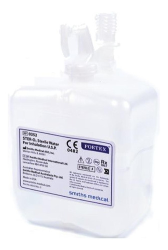 Frasco Prellenado Oxigenoterapia 350 Ml