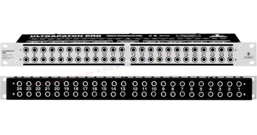 Behringer Px-3000 Tablero Bahia Parcheo 48 Puntos Ultrapatch