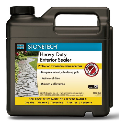 Stonetech Exterior Sealer Sellador Piedra Natural Galón 3.7l