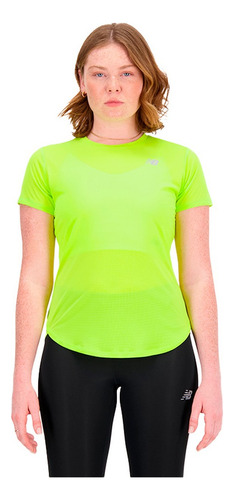 Remera New Balance Accelerate Short Sleeve - Wt23222thw