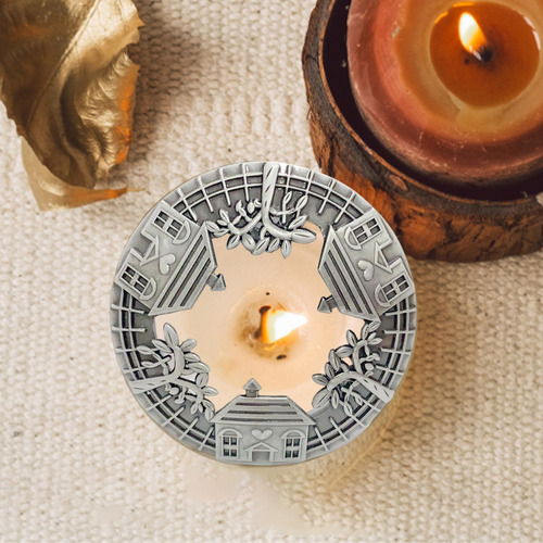 2 Tarros De Estilo Retro Para Velas, Tapa Para De Fusión,