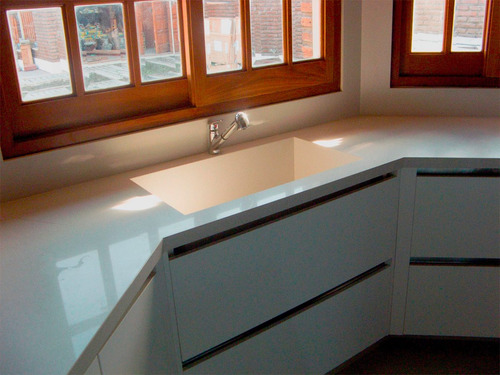 Imagen 6 de 10 de Mesada Silestone Blanco Norte, Cocina - Forma Y Diseño