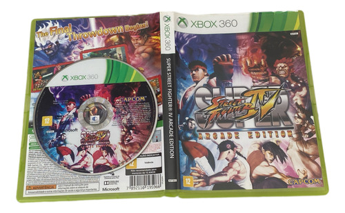 Super Street Fighter 4 Arcade Edition Xbox 360 Envio Rapido!