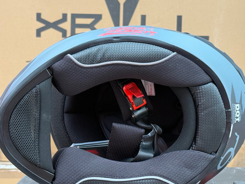 Casco Original Xbull Edicion Especial Vibes Rojo Certificado