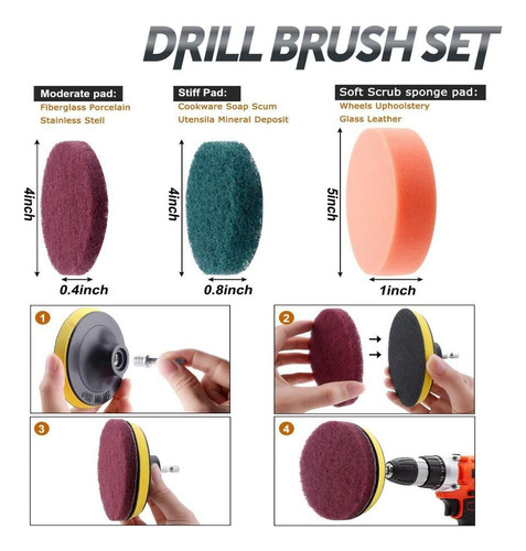 Set Combinado De Limpieza, Juego De Brochas Y Brochas, Acces