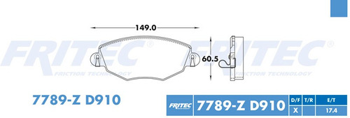 Balatas Delantero Jaguar X-type 2002 3.0l Semimetalicas