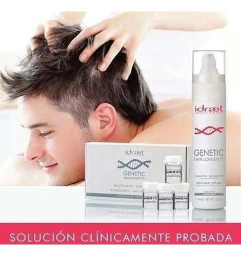 Imagen 8 de 10 de Idraet Locion Caida Cabello Genetic Hair Loss Control Out