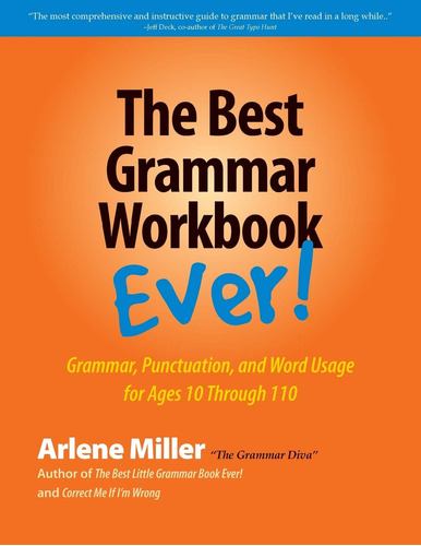 Book : The Best Grammar Workbook Ever Grammar, Punctuation,