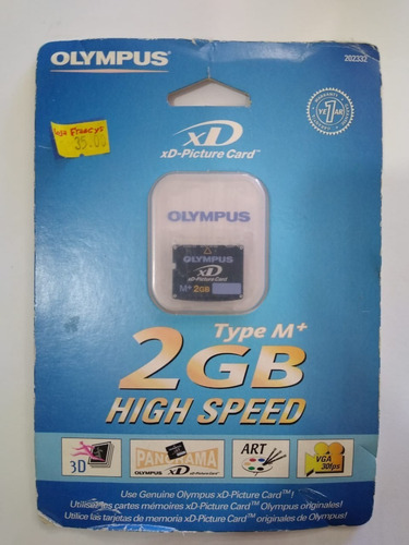 Cartão De Memória Olympus 2gb