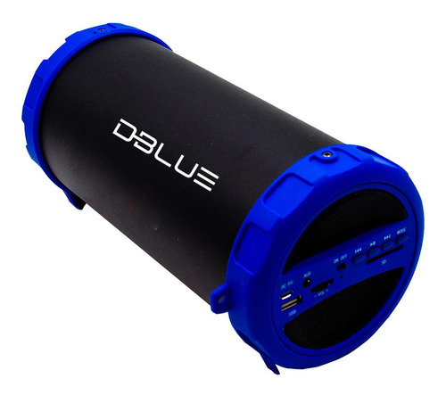 Parlante Bazooka Bluetooth Portátil 10w Azul - Ps