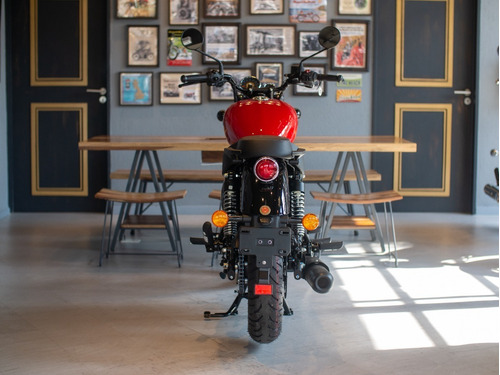 Imagen 3 de 25 de Royal Enfield Meteor 350 Fireball Roja