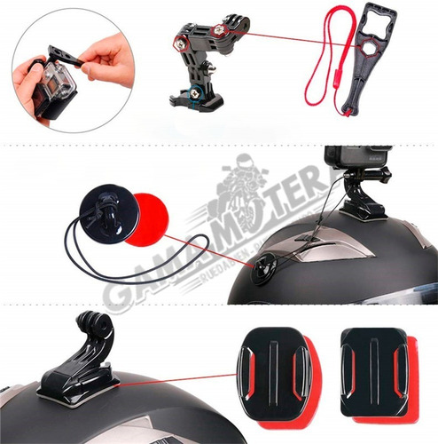 Imagen 4 de 5 de Adaptador Camara Gopro Brazo Soportes Bases