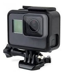 Quadro Case Armação Moldura Frame P/ Gopro Hero 5 6 7 Black