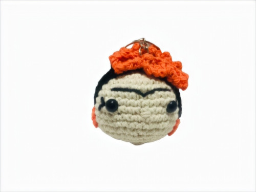 Llavero Frida Kahlo Amigurumi