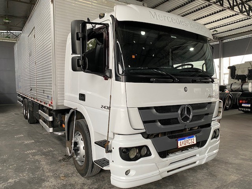 Imagem 2 de 14 de Mercedes-benz Atego 2430 6x2 2p