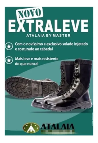 Coturno atalaia extra cheap leve mercado livre