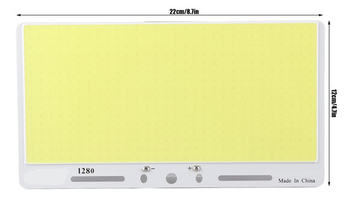 Panel Led Cob Diy Source De 70 W, Aluminio Blanco Suave