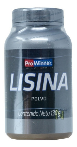 Imagen 1 de 4 de Lisina Polvo (130 Gr) Prowinner