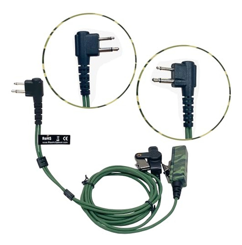 Auricular De Vigilancia En Color Camuflaje Maximalpower Camo