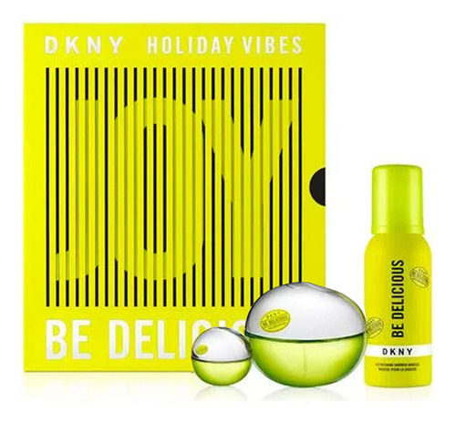 Set Be Delicious Edp 100 Ml + Edp 7ml + Shower Mousse 6c Género Mujer