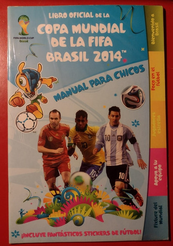 Libro Mundial Brasil 2014para Chicos