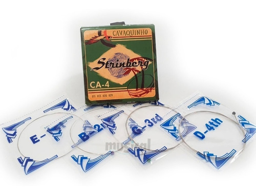 Imagem 4 de 6 de Encordoamento Strinberg Aço Cavaquinho Cavaco Ca4 Oferta