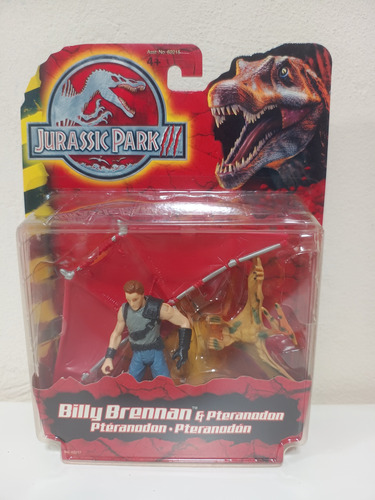 Billy Brennan & Pteranodon Jurassic Park 3 Hasbro 2001 (Usado)